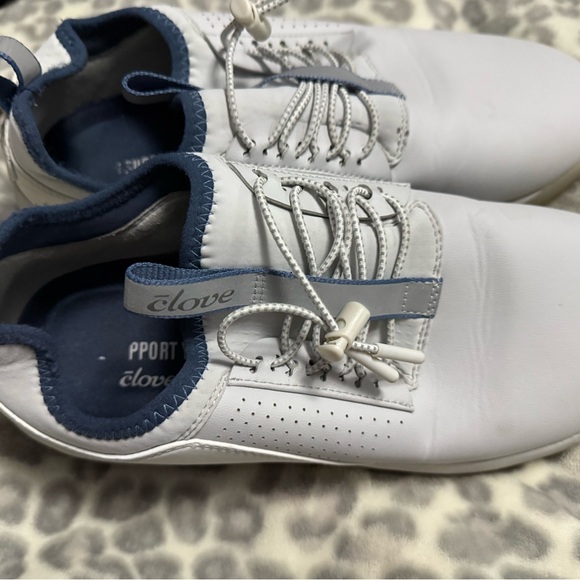 Light grey and blue clove nursing shoes - Picture 2 of 4